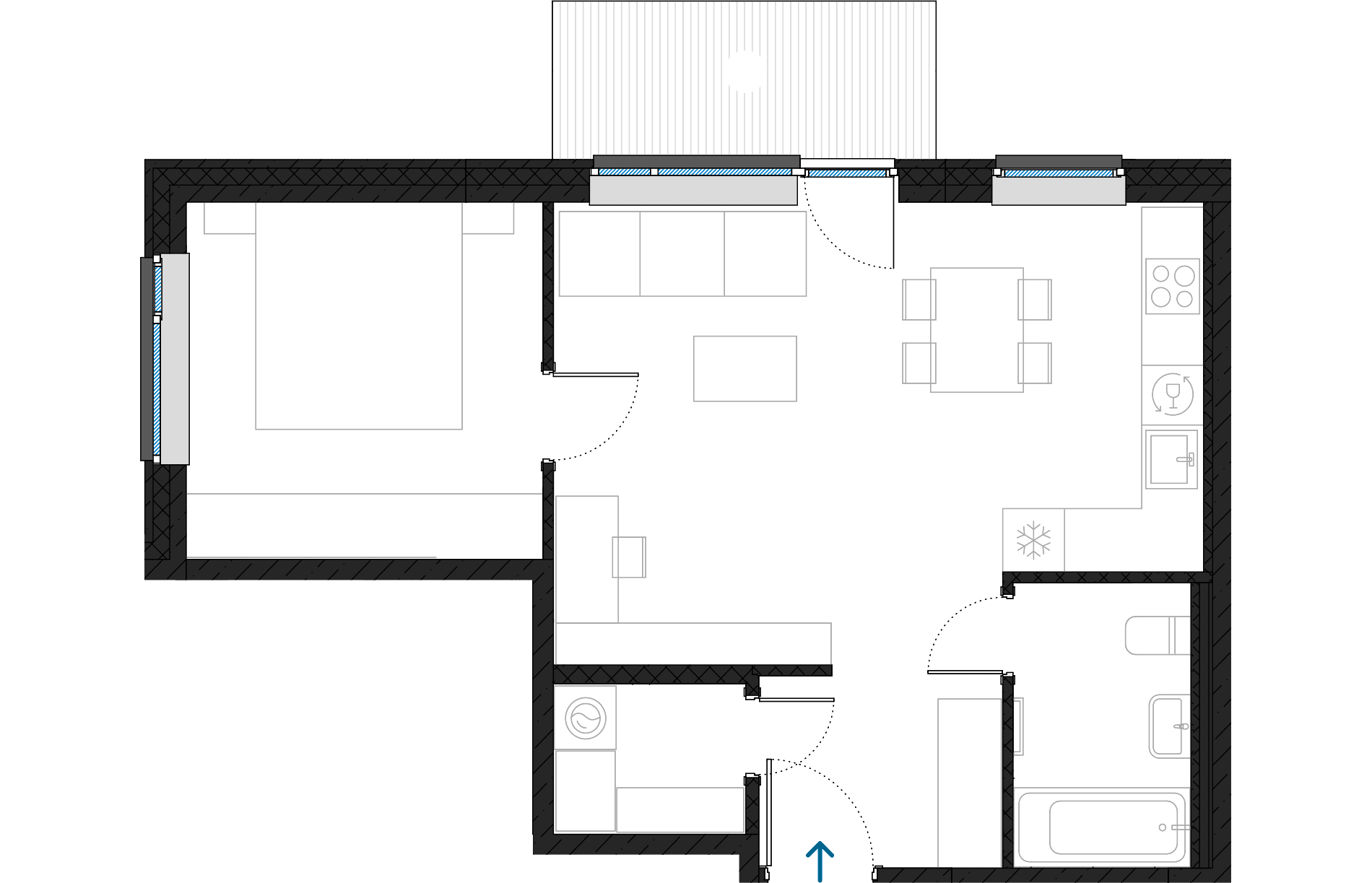2C-1a floorplan
